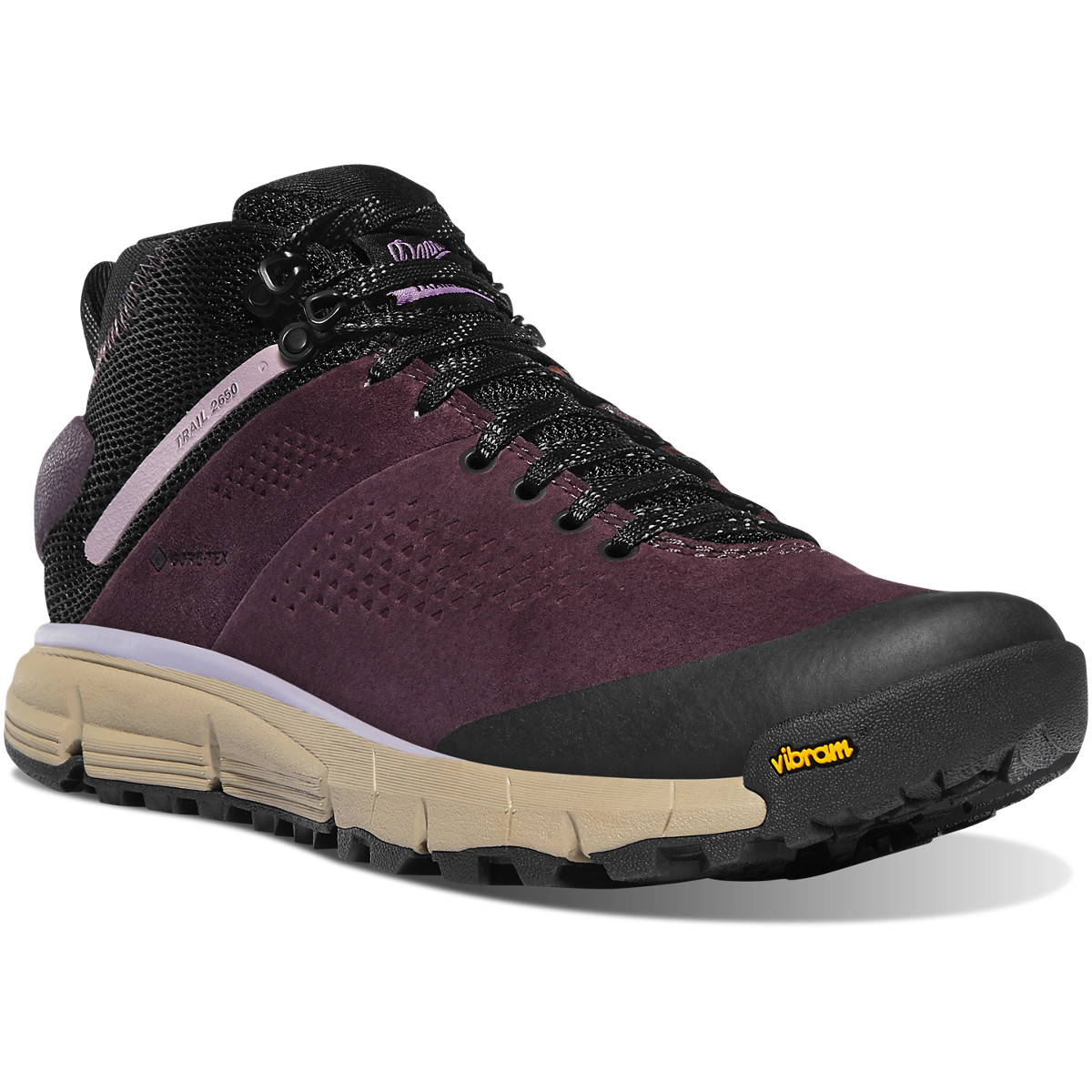 Zapatillas Trekking Danner Mujer Mexico - Trail 2650 GTX Mid Vino - IUDFK1648